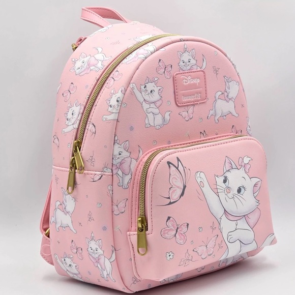 Loungefly Disney The Aristocats Marie Butterfly Mini backpack and wallet - Picture 2 of 9